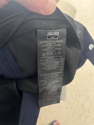Traje de smoking Talla 44 azul marino