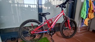 Bicicleta Infantil Roja California