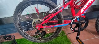 Bicicleta Infantil Roja California