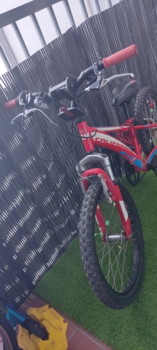 Bicicleta Infantil Roja California