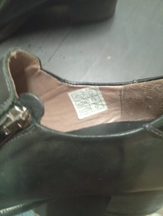 Mocasines negros talla 37