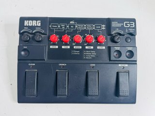Korg G3 Procesador de Guitarra Multi-Efectos