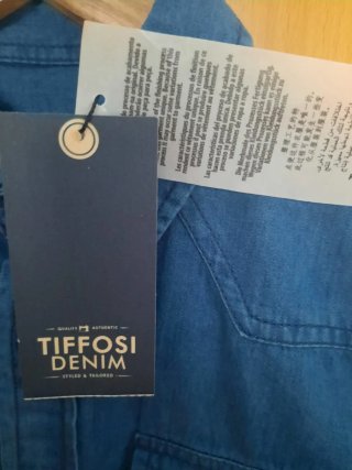 Camisa vaquera Tiffosi Denim azul