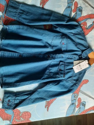 Camisa vaquera Tiffosi Denim azul