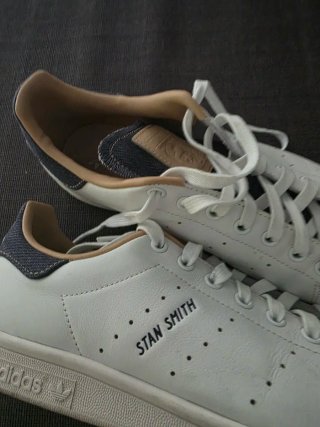 Zapatillas Adidas Stan Smith Blancas y Marrones