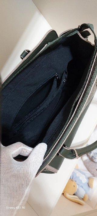 Bolso Celine Verde Piel