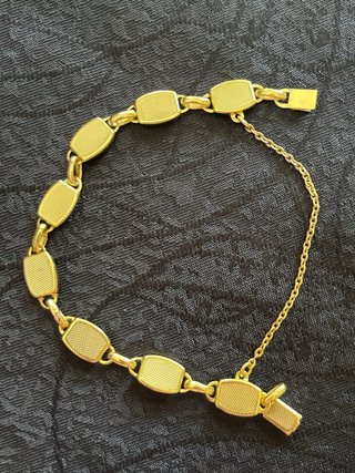 Pulseira Vintage Damasquinada de Toledo