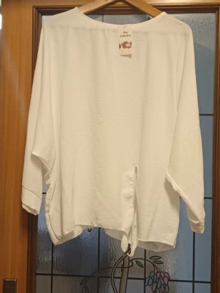 Maglia donna bianca taglia unica