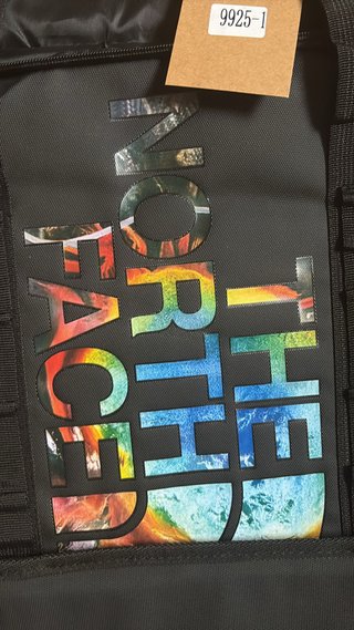 Zaino The North Face Nero Grafiche Arcobaleno