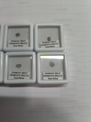 6 Diamanti Grezzi Sudafrica Minerali