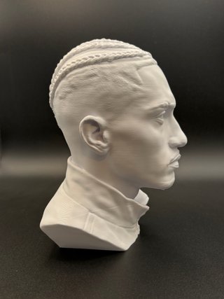 Busto Raphinha 3D - Altezza 17cm