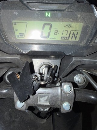Honda CB125F Negra, año 2025 126km