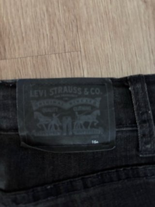Pantalones Levi's Negros Niño Talla 16