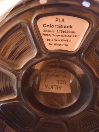 Filamento PLA para Impresión 3D 1kg