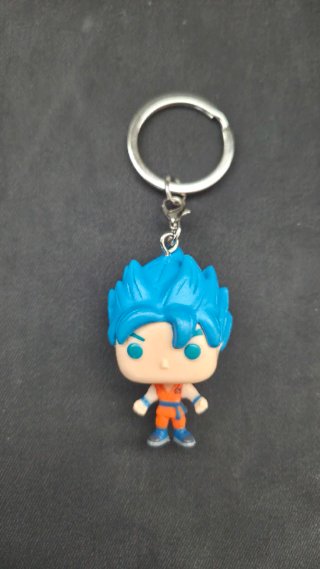 Pocket Pop! Keychain Goku Super Saiyan God