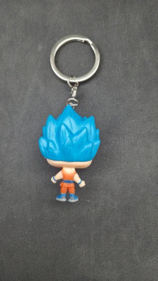 Pocket Pop! Keychain Goku Super Saiyan God