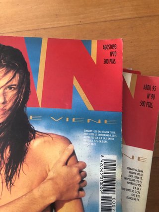 Revistas Man años 90-2000