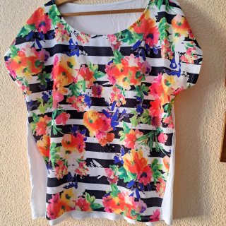 Blusas Talla grande. Inspire Estampado Floral