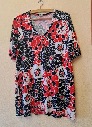Blusas Talla grande. Inspire Estampado Floral