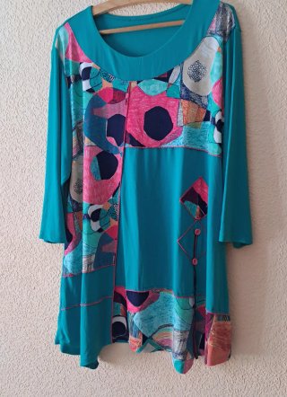 Blusas floral talla XXXL
