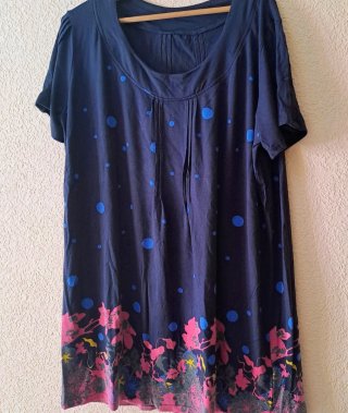 Blusas floral talla XXXL