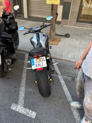 Yamaha MT-07 Azul