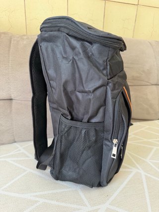 Zaino termico Baggio nero e arancione