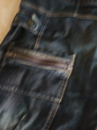 Pantalón vaquero hombre largo rodilla talla