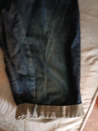 Pantalón vaquero hombre largo rodilla talla