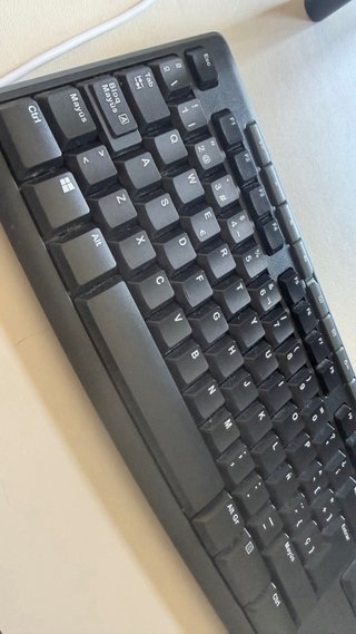Teclado Logitech Inalámbrico Negro/Gris