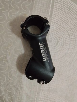 Manillar Bici Gravel 44 cm Negro Incluye potencia