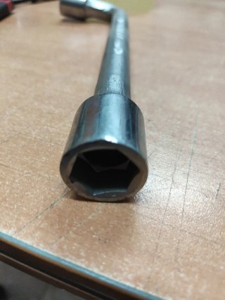Llave de pipa hexagonal 20mm PALMERA
