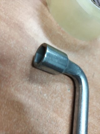 Llave de pipa hexagonal 20mm PALMERA