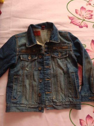 Chaqueta vaquera niño 8-9 años