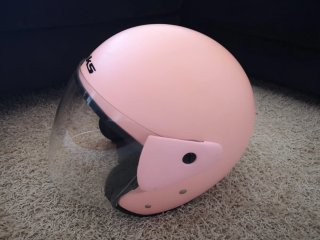 Casco Jet BKS Rosa Talla M/L