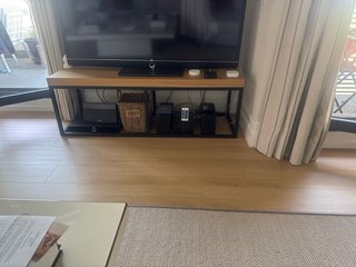 Mueble TV Becara Madera y Metal