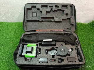 Nivel Láser 16 Líneas Verde 4D + Trípode