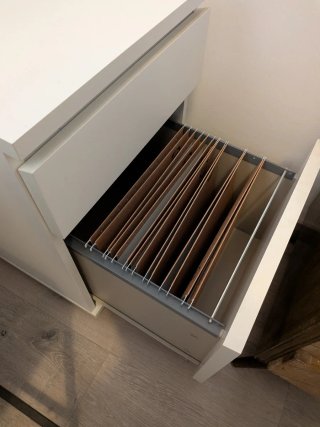 Mueble cajonera blanco Ikea