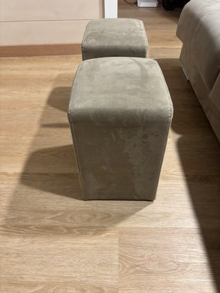 Sofá 2 plazas extensible beige