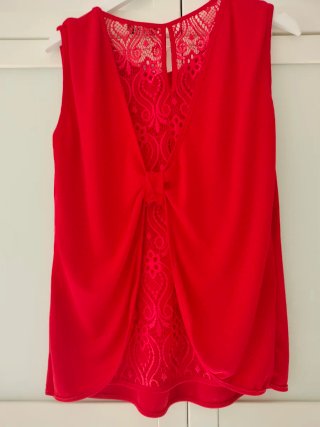 Camisa roja mujer talla 44