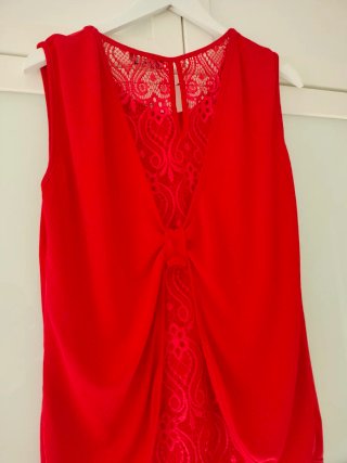 Camisa roja mujer talla 44