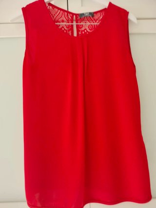 Camisa roja mujer talla 44