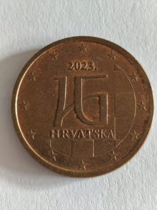 Croacia, monedas de euro, series regulares.