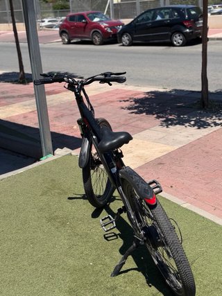 Bicicleta Eléctrica EVERCROSS Negra