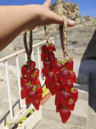 Jabón artesanal Fresas