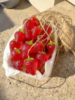 Jabón artesanal Fresas