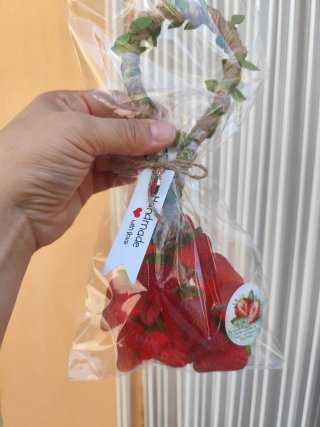 Jabón artesanal Fresas