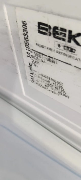 Nevera Blanca BEKO  170 X 54 X 55
