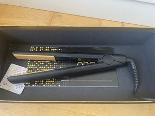 Planchas GHD Gold Negro y Dorado