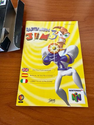 Nintendo 64 Earthworm Jim 3D PAL